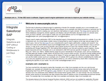 Tablet Screenshot of example.com.ru
