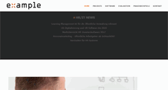 Desktop Screenshot of example.ch